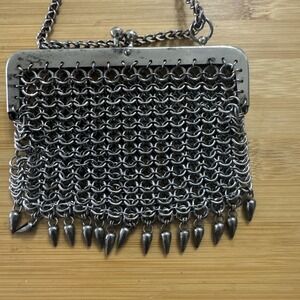 Antique Victorian Metal Mesh Coin Purse